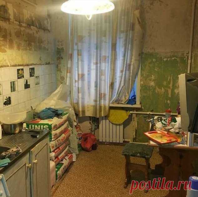 Стиль, красота и комфорт: супруги сделали ремонт маленькой кухни своими руками, результат оказался превосходным | Люблю Себя