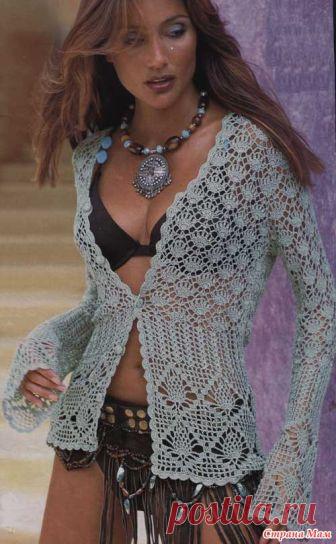 Вяжем жакетик -кофточку онлайн ) - Вяжем вместе он-лайн - Страна Мам