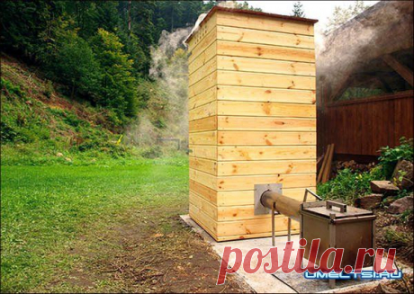 Коптильня горячего и холодного копчения для дачи
