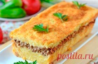 Картофельная запеканка с фаршем: пошаговый рецепт, фото рецепт, рецепт