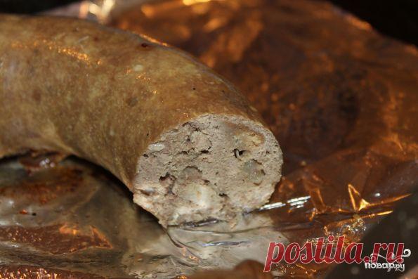 Колбаса печеночная домашняя - пошаговый кулинарный рецепт на Повар.ру