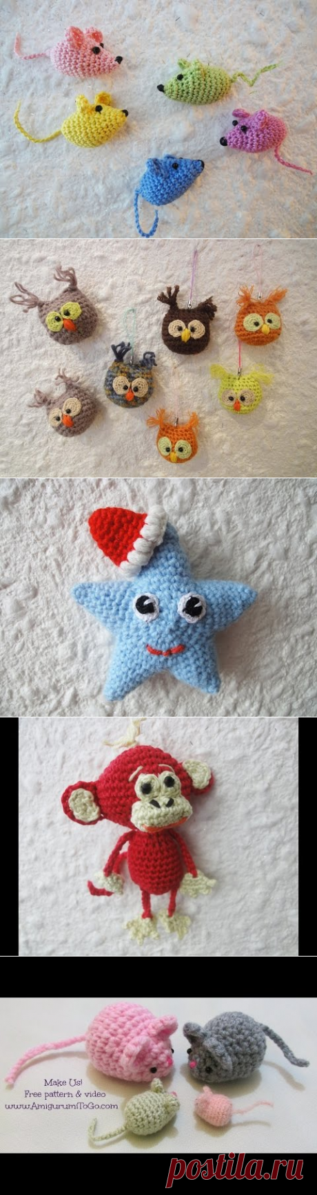 Маленькая мышка Little Mouse Crochet - YouTube