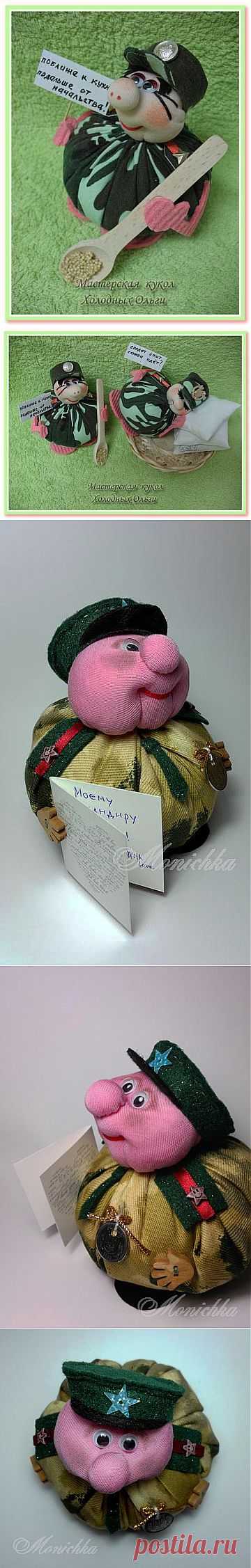 Шьем солдатика или Поближе к кухне, подальше от начальства! - Ярмарка Мастеров - ручная работа, handmade
