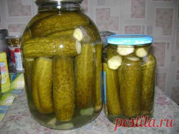 Огурчики маринованные. Вкуснятина и проще не куда!