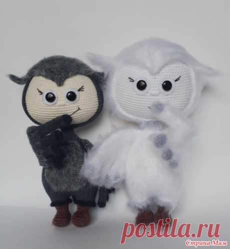 Он - лайн Бонни совушка. Дополнено - бонус Бонни Каркуша. - Амигуруми - Страна Мам