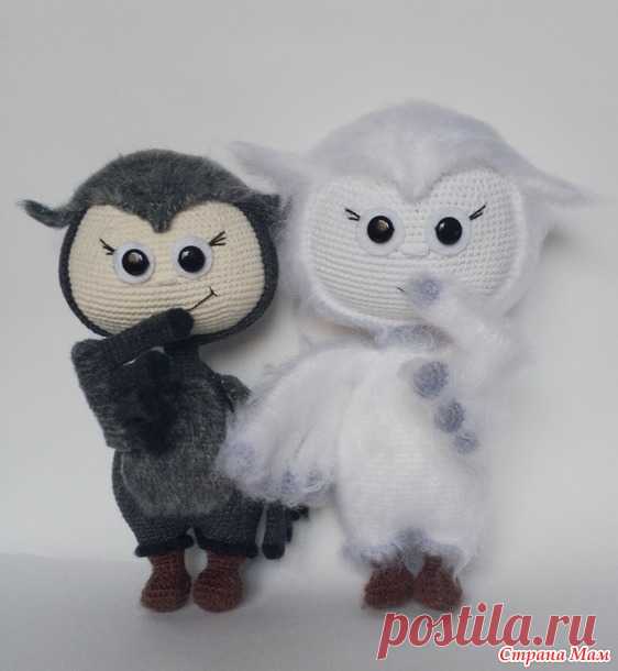 Он - лайн Бонни совушка. Дополнено - бонус Бонни Каркуша. - Амигуруми - Страна Мам
