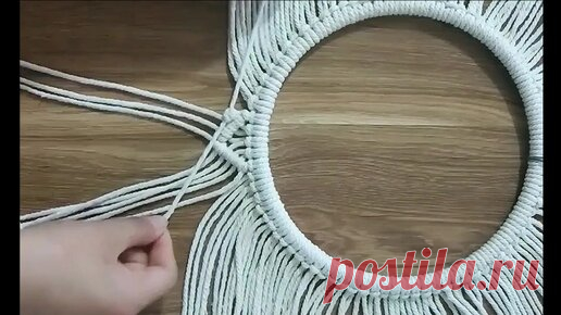 Влюбилась в этот настенный декор - сделала своими руками, хоть и впервые плела макраме | MAMA MAKES | Дзен