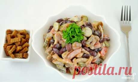 Салаты с фасолью - 45 золотых рецептов!