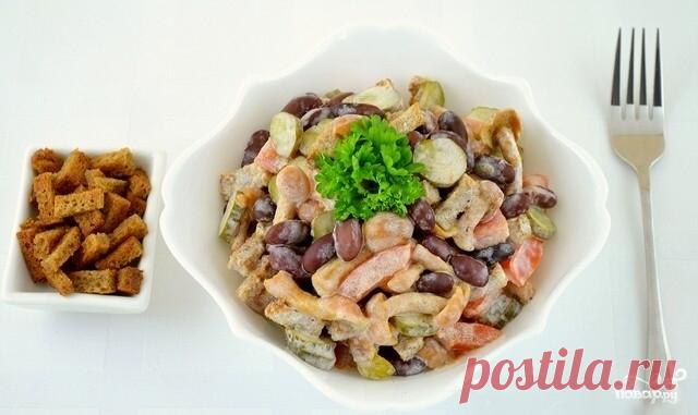 Салаты с фасолью - 45 золотых рецептов!