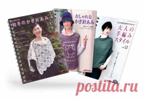 Японский журнал по вязанию Let’s knit series -