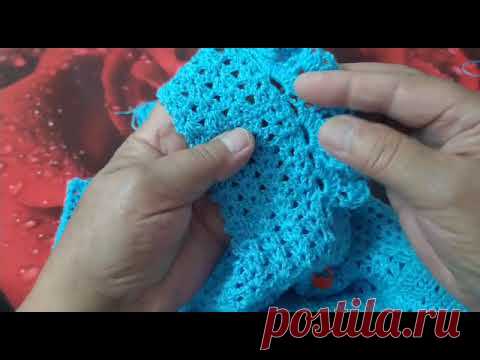 Платье сарафан ///Как я его вязала ///Часть вторая ///
