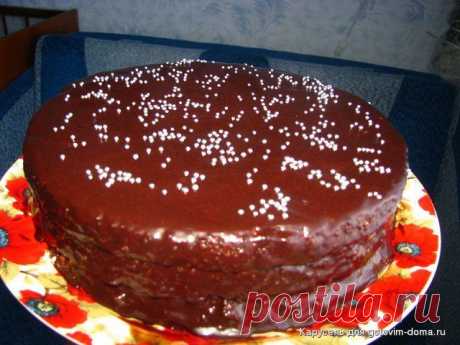 Бостонский кремовый пирог(Boston Cream Pie) • Бисквитные торты
