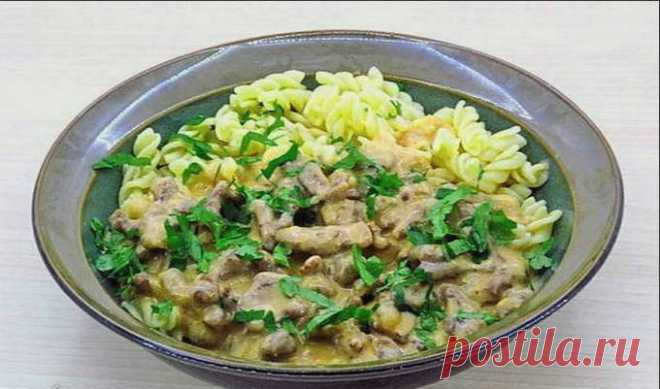 Бефстроганов классический - Вкусные Идеи