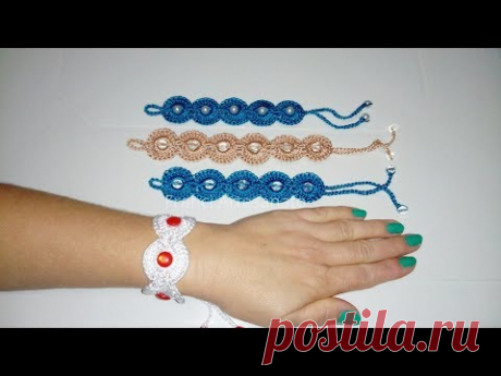 PULSEIRA SISÍ DE CROCHÊ - FRANCI ARTESANATO