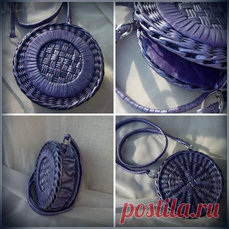 Плетение из газет от Елены Тищенко