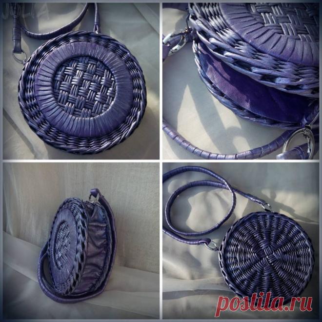 Плетение из газет от Елены Тищенко