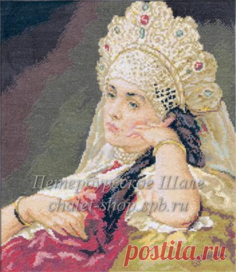 Дизайнер: Инякина Л. Тип схемы: черно-белая. Заполнение: полное. Количество крестиков: 35000. Количество цветов: 38. Размер вышивки: 175х200 кр.