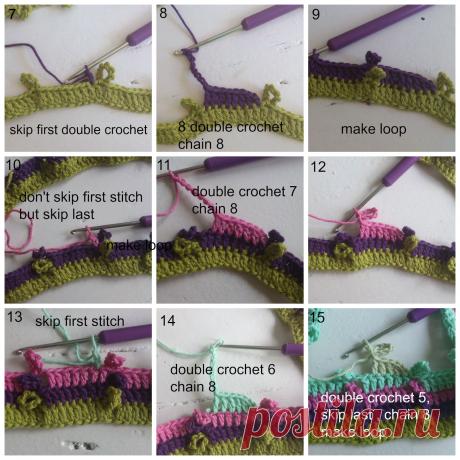 Красивая подставка-мандалла. Необычный способ вязания к центру