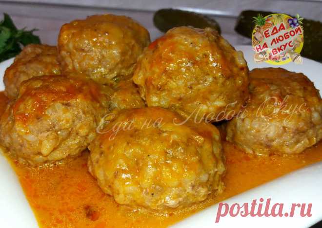 Вкуснейшие тефтели с подливкой по-домашнему - пошаговый рецепт с фото. Автор рецепта Еда на любой вкус . - Cookpad
