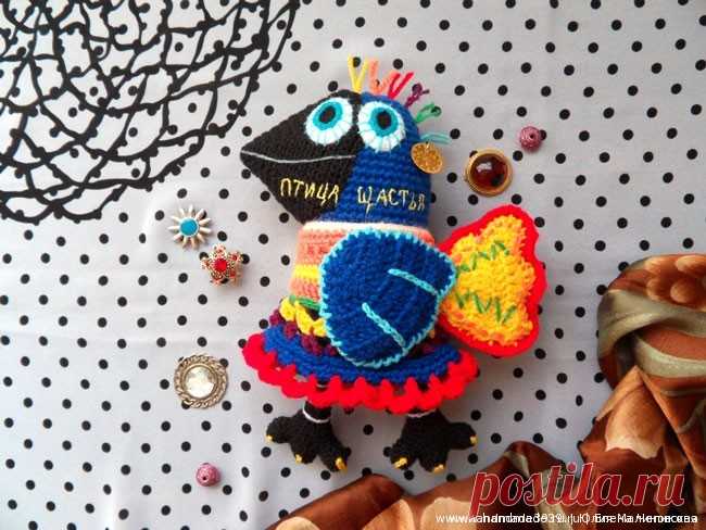 Вязаная игрушка Птица щастья – HandMade39.ru Вязаная крючком игрушка Птица щастья - мастер-класс. Мультфильм 
