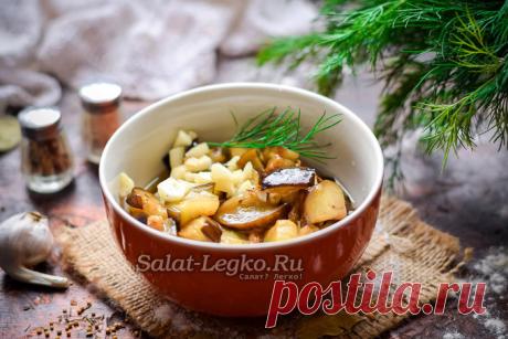 Баклажаны на зиму, обжаренные с чесноком