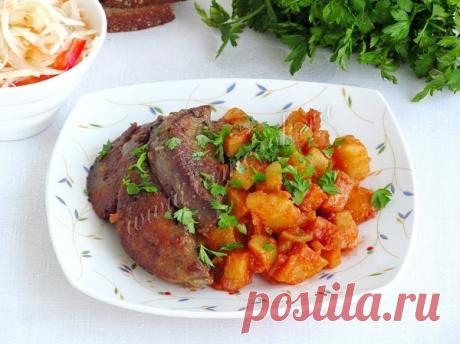 Жаркое из печени — рецепт с фото на Русском, пошагово. Как приготовить жаркое из свиной или говяжьей печени с картофелем в горшочках?