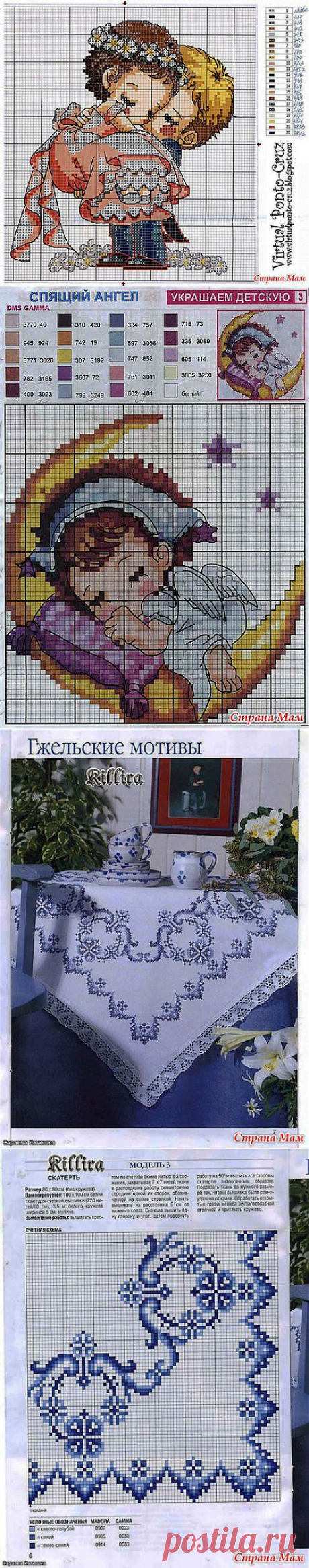 Вышивки крестиком.: Дневник группы &quot;Клуб рукоделия&quot; - Страна Мам