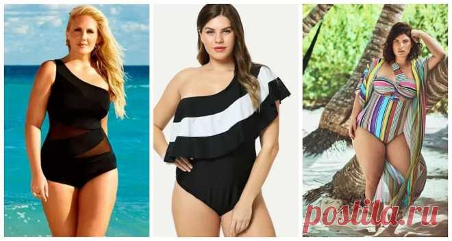 Купальники plus size: 6 главных трендов лета-2019 — BurdaStyle.ru