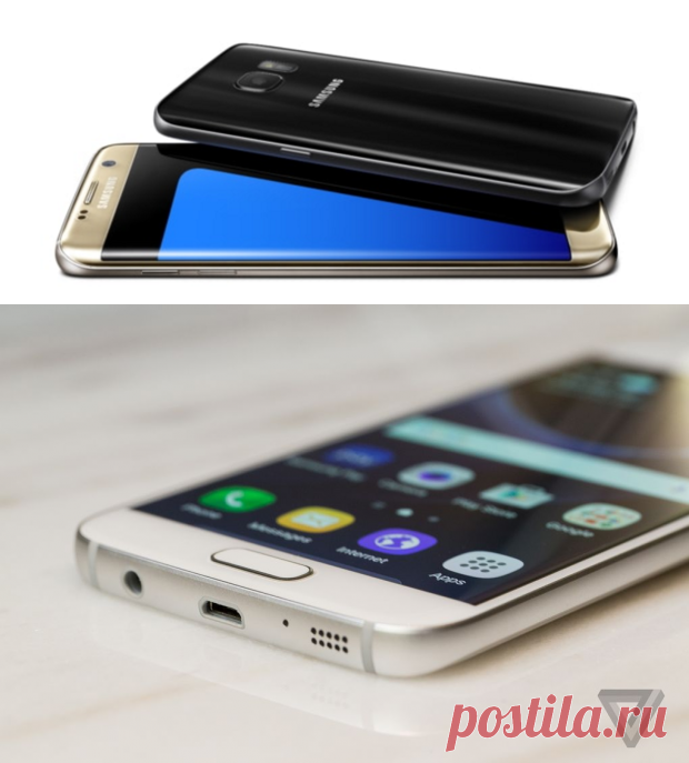 Samsung представила новые флагманские смартфоны Galaxy S7 и Galaxy S7 edge