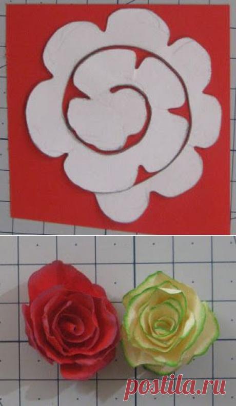 Мини мастер-класс &quot;РОЗЫ&quot; - Ярмарка Мастеров - ручная работа, handmade