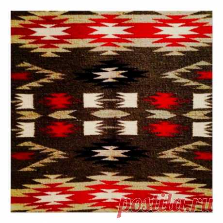 Native American Navajo Tribal Design Print | Zazzle