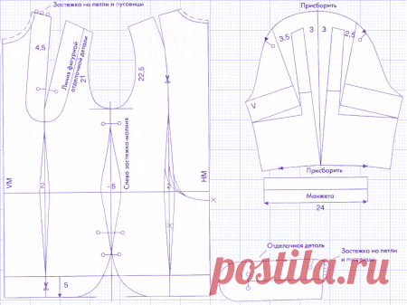 Выкройка женской рубашки. Шьем своими руками женскую рубашку