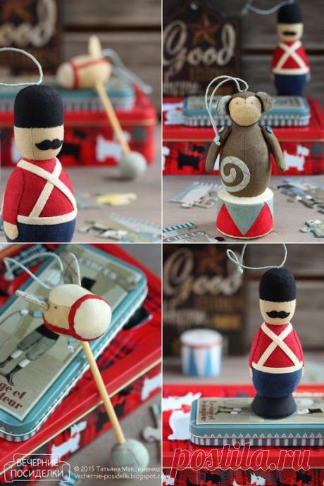 Старинные игрушки / Vintage toys - Вечерние посиделки