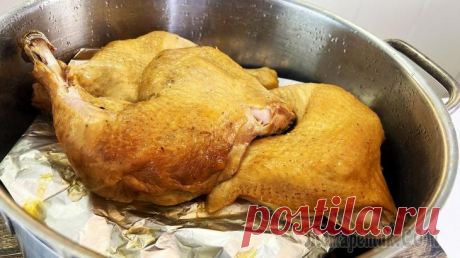 Хватит покупать! Приготовьте дома на плите - Копченая курица в домашних условиях