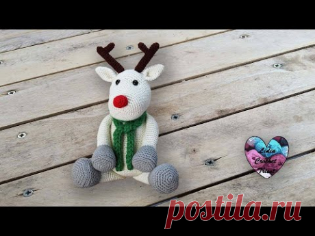 René le Renne Amigurumi by Lidia Crochet Tricot