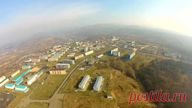 г. Шахтерск с высоты. САХАЛИН