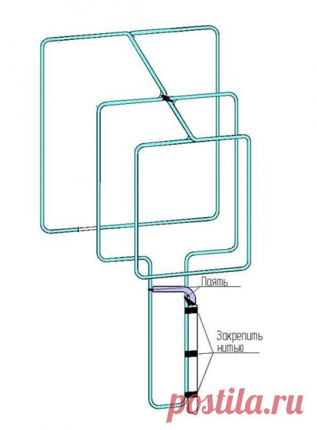 Антенна для цифрового ТВ формата DVB-T2: делаем своими руками, схемы и чертежи для дальнего приема, сравнение вариантов