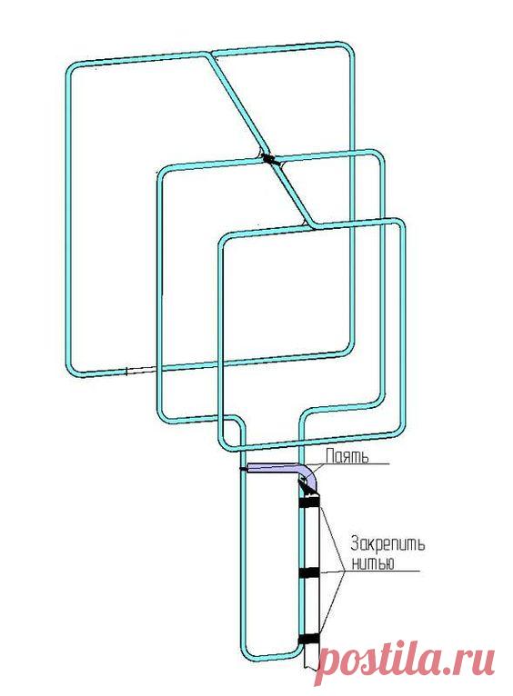 Антенна для цифрового ТВ формата DVB-T2: делаем своими руками, схемы и чертежи для дальнего приема, сравнение вариантов