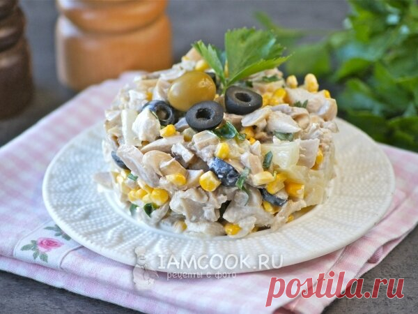 🎄Новогодние салаты с курицей🍗 (большой выбор рецептов) | Рецепты с фото и видео - только лучшее от Аймкук | Дзен