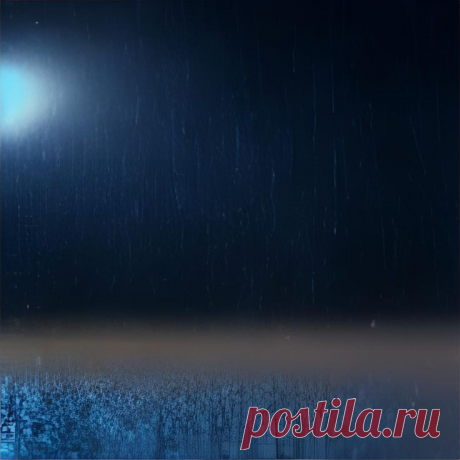 Синяя абстракция