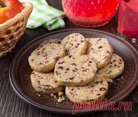 Клюквенно-апельсиновое печенье | Вкусный блог - рецепты под настроение
