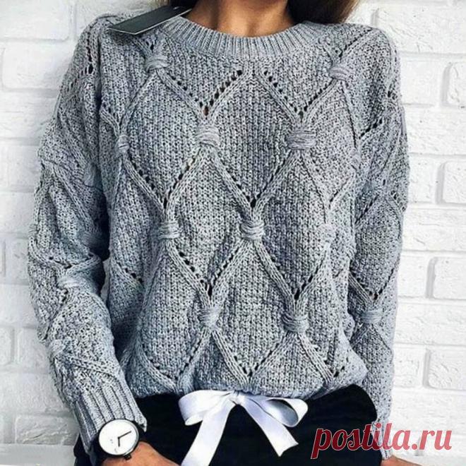 ДЖЕМПЕРЫ спицами. Описание. | Вяжем интересные проекты | Яндекс Дзен