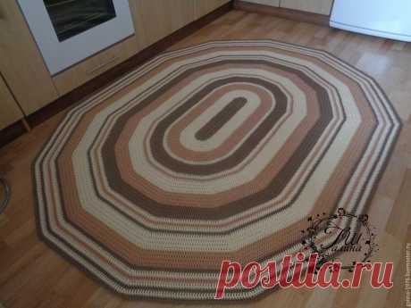 Вязаный ковер "Невинность" – купить в интернет-магазине на Ярмарке Мастеров с доставкой - 5WJEPRU | Воронеж Купить Вязаный ковер &quot;Невинность&quot; в интернет-магазине на Ярмарке Мастеров на заказ, цена: 13000 ₽. Товары ручной работы с доставкой по России и СНГ. ✓Описание, фото ✓Отзывы реальных покупателей