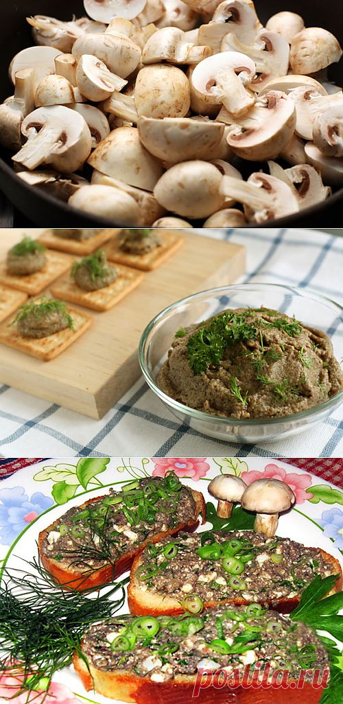 Грибная икра и паштеты Грибные соусы.