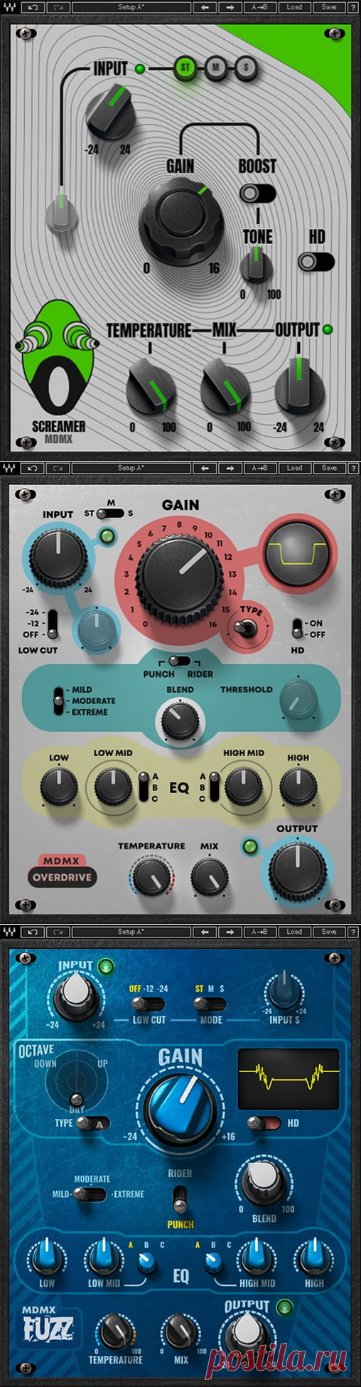 Waves Audio MDMX Distortion Modules – 3 плагина для искажения звука | ProSound