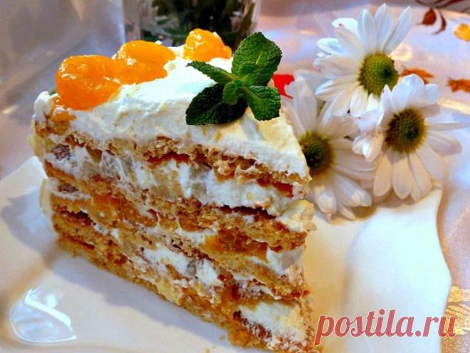 Торт с рикоттой и фруктами - пошаговый рецепт с фото - торт с рикоттой и фруктами - как готовить: ингредиенты, состав, время приготовления - Леди@Mail.Ru