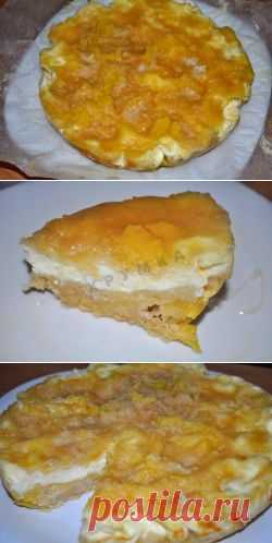 Творожный пирог в