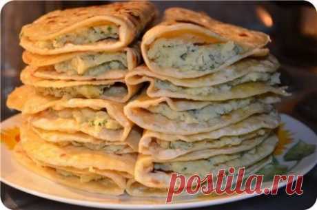 Пицца турецкая — Pide с мясом и с сыром