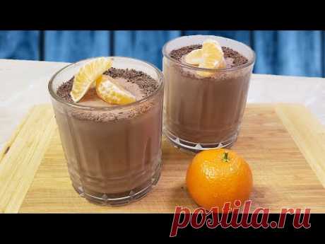 Очень популярный Десерт из РЯЖЕНКИ!! Нежный Шоколадно-Воздушный Мусс!!!