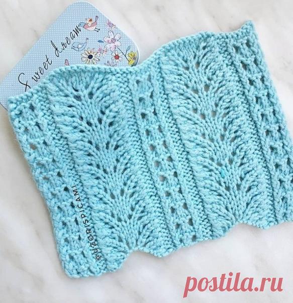 Узор в Ваши копилочки. Блог uzorispicami

Источник: https://www.instagram.com/p/CCxcmEhgnDd/

Замечательный узор для летних вещей 

Схему, как всегда, найдёте на последнем фото

Все узоры со схемами также можно посмотреть на моем сайте uzorispicami.ru, ссылка в шапке профиля 
⠀
Не забывайте
 ставить 
писать комментарии, даже просто , мне будет очень приятно 
сохранять в подборку, чтобы не потерять